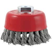 CK3201M14 High Performance Knot Twisted Cup Brush, 3" Dia. Maritime Industrial Rubber