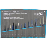Punch & Chisel Set, 14 Pieces Maritime Industrial Rubber