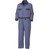 5133T Coveralls with Concealed Brass Buttons, Men's, Navy Blue, Size 42 Maritime Industrial Rubber