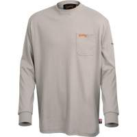 333 Chemise en coton &agrave; manches longues ignifuge, 2T-Grand, Gris Maritime Industrial Rubber