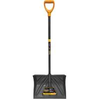 Pro Snow Shovel, Polypropylene Blade, 13-1/2" Wide, D-Grip Handle Maritime Industrial Rubber