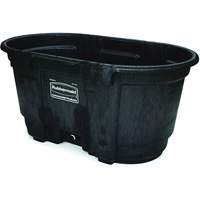 R&eacute;servoir de stockage, 31" p x 53" la x 25-1/8" h, Capacit&eacute; 800 lb, Noir Maritime Industrial Rubber