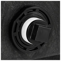 R&eacute;servoir de stockage, 69" p x 63,25" la x 25" h, Capacit&eacute; 2500 lb, Noir Maritime Industrial Rubber