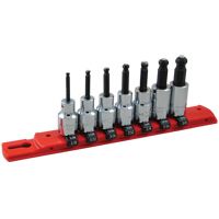 SAE Ball-Nose Socket Set, 7 Pcs Maritime Industrial Rubber