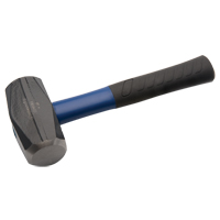 Club Hammer, 2.5 lbs., 10-1/2" L, Fibreglass Handle Maritime Industrial Rubber