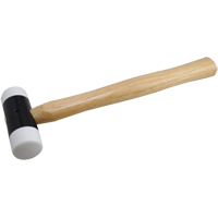 Marteau &agrave; frappe douce, Poids de la t&ecirc;te 14 oz, Face Ordinaire, Prise Bois, 11-5/8" lo Maritime Industrial Rubber