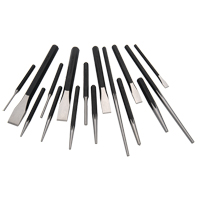 Punch and Chisel Set, 16 Pieces Maritime Industrial Rubber