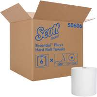 Essuie-mains &agrave; enroulement serr&eacute; Kleenex, 1 pli, Standard, 600' lo Maritime Industrial Rubber