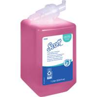 Nettoyant pour la peau avec agents hydratants Scott Pro, Mousse, 1 L, Parfum&eacute; Maritime Industrial Rubber