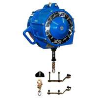 Descendeur DBI-SALA Rollgliss, 200' lo, cordage C&acirc;ble en acier inoxydable Maritime Industrial Rubber