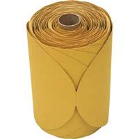 Disque dor&eacute; en rouleau Stikit, 6" dia., Grain 120, Oxyde d'aluminium Maritime Industrial Rubber