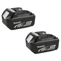 Bloc-piles, Lithium-ion, 18 V, 4 A Maritime Industrial Rubber