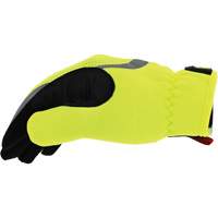 Gants de travail FastFit &agrave; haute visibilit&eacute;, Paume Synth&eacute;tique, Taille Moyen/9 Maritime Industrial Rubber