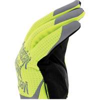 Gants de travail FastFit &agrave; haute visibilit&eacute;, Paume Synth&eacute;tique, Taille Moyen/9 Maritime Industrial Rubber