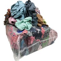 Special Wiper Rags, Mix Colours, 20 lbs. Maritime Industrial Rubber