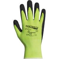 Dexterity&reg; Coated Gloves, 10, Latex Coating, 13 Gauge, Polyester Shell Maritime Industrial Rubber