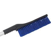Long Reach Snow Brush, Polypropylene Blade, 34" Long, Blue Maritime Industrial Rubber