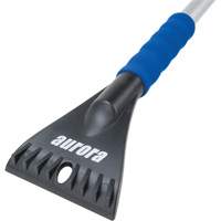 Snow Brush, Telescopic, Polypropylene Blade, 32-1/2" Long, Blue Maritime Industrial Rubber