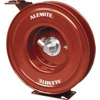 Alemite&reg; Heavy-Duty Hose Reel, Single Hose, 7" W x 19" D x 20-1/4" H Maritime Industrial Rubber