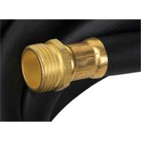 Tuyau en caoutchouc de calibre entrepreneur, Caoutchouc, 5/8" dia x 25' Maritime Industrial Rubber