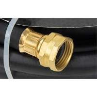 Tuyau en caoutchouc de calibre entrepreneur, Caoutchouc, 5/8" dia x 25' Maritime Industrial Rubber