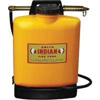 Pompe &agrave; incendie Indian, 5 gal. (18,9 L), Plastique Maritime Industrial Rubber