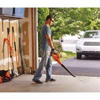 Max* Cordless Sweeper Kit, 20 V, 130 MPH Output, Battery Powered Maritime Industrial Rubber