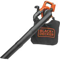 Max* Cordless Sweeper/Vacuum Kit, 40 V, 120 MPH Output, Battery Powered Maritime Industrial Rubber