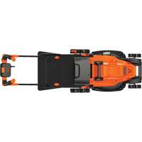 Tondeuse &agrave; gazon avec poign&eacute;e confortable, Pouss&eacute;e, &eacute;lectrique, Largeur de coupe 17" Maritime Industrial Rubber