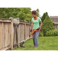 Max* Cordless String Trimmer/Edger Kit, 10", Battery Powered, 20 V Maritime Industrial Rubber