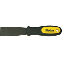 Stiff Wall Scrapers, 1-1/4", Carbon Steel Blade Maritime Industrial Rubber