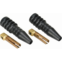 Either-End Cable Connectors, 1/0 - 2/0 Capacity Maritime Industrial Rubber
