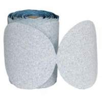Disque en papier non-PSA, 8" dia., Grain 40, Oxyde d'aluminium Maritime Industrial Rubber