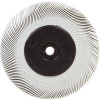 Scotch-Brite Radial Bristle Brush, Ceramic, 120 Grit, 6" Dia. Maritime Industrial Rubber