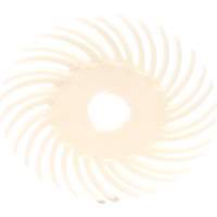 Scotch-Brite Radial Bristle Disc SR, Ceramic, 2" Dia. Maritime Industrial Rubber