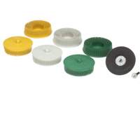 Roloc Bristle Disc Kit, Aluminum Oxide, Several Grit, 3" Dia. Maritime Industrial Rubber