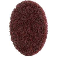 Scotch-Brite Roloc Surface Conditioning Disc, 1" Dia., Medium Grit, Aluminum Oxide Maritime Industrial Rubber