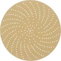 Disque de ponçage net Hookit, dia 6", Grain P320, Oxyde d'aluminium, Poids C Maritime Industrial Rubber