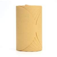 Rouleau de disques abrasifs dor&eacute;s en papier Stikit 216U, 6" dia., Grain P320, Oxyde d'aluminium Maritime Industrial Rubber
