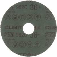 Disque en toile Cubitron II, C&eacute;ramique, 36+, 6" Dia x 7/8" Arbre Maritime Industrial Rubber