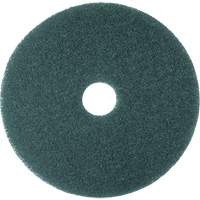 Tampon de nettoyage, 13", &agrave; r&eacute;curer, Bleu Maritime Industrial Rubber
