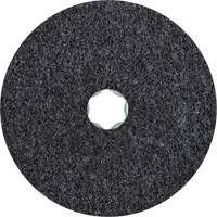 Disc de conditionnement de surface &agrave; boucles et crochets, 4-1/2" dia., Grain Moyen, Oxyde d'aluminium Maritime Industrial Rubber