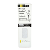 Feuille de placopl&acirc;tre frais&eacute;e Tri-M-Rite Fre-Cut, 11-1/4" x 3-5/16", Grain 100, Carbure de silicium Maritime Industrial Rubber