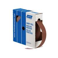 Sanding Handy Roll, Aluminum Oxide, 3" W x 150' L, P80 Grit Maritime Industrial Rubber