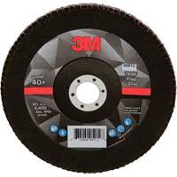 769F Quick Change Flap Disc, 7" x 7/8", Type 29, 40+ Grit, Aluminum Oxide/Ceramic Maritime Industrial Rubber