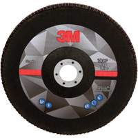 769F Quick Change Flap Disc, 7" x 5/8"-11, Type 27, 40+ Grit, Aluminum Oxide/Ceramic Maritime Industrial Rubber