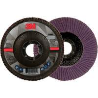 769F Quick Change Flap Disc, 4-1/2" x 7/8", Type 27, 80+ Grit, Ceramic Maritime Industrial Rubber