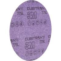 Cubitron II Hookit 775L Series Film Disc, 6" Dia., 240+ Grit, Ceramic, 3 mils Maritime Industrial Rubber