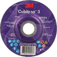 Cubitron 3 Cut-Off Wheel, 4-1/2" x 0.04", 7/8" Arbor, Type T27, Ceramic, 13300 RPM Maritime Industrial Rubber