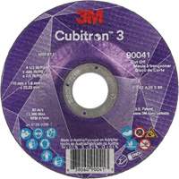 Cubitron 3 Cut-Off Wheel, 4-1/2" x 0.045", 7/8" Arbor, Type T27, Ceramic, 13300 RPM Maritime Industrial Rubber